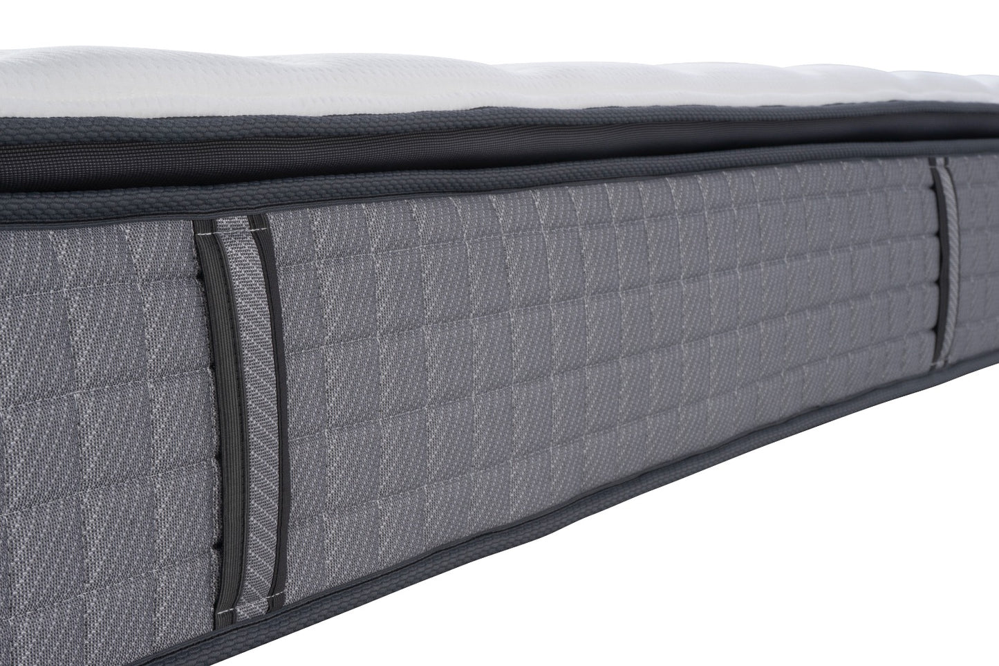 Medium Pillow-Euro Top Convoluted Airflow Foam & Soft Foam Mattress