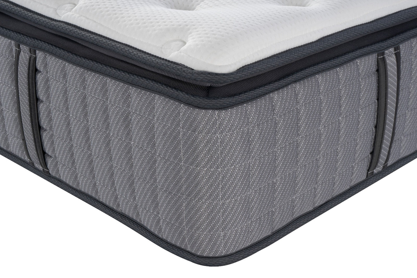 Medium Pillow-Euro Top Convoluted Airflow Foam & Soft Foam Mattress