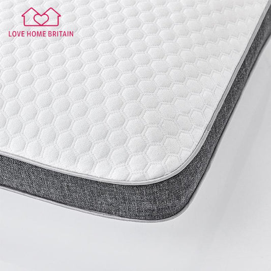 Memory Foam Pillow with Honeycomb Knitted Cover